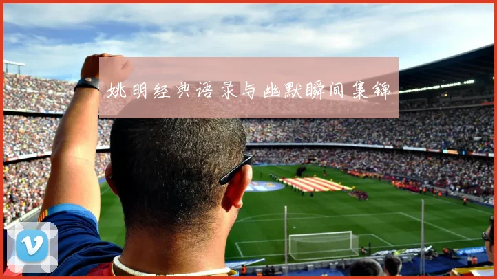 姚明经典语录与幽默瞬间集锦